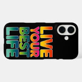 人生を生最高のきる Case-Mate iPhoneケース (裏面 (横))