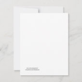 人生を目の中でキュートなやる気を起こさせる引用文 カード (裏面)