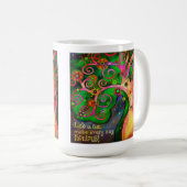 人生を素晴らしく作る コーヒーマグカップ (正面右)