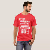 人生を賭けるもう一つのチャンス Tシャツ (正面フル)