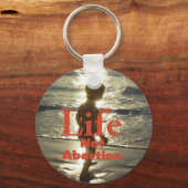 人生を選ぶ キーホルダー (正面)