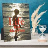 人生を選ぶ フォトプラーク (側面)