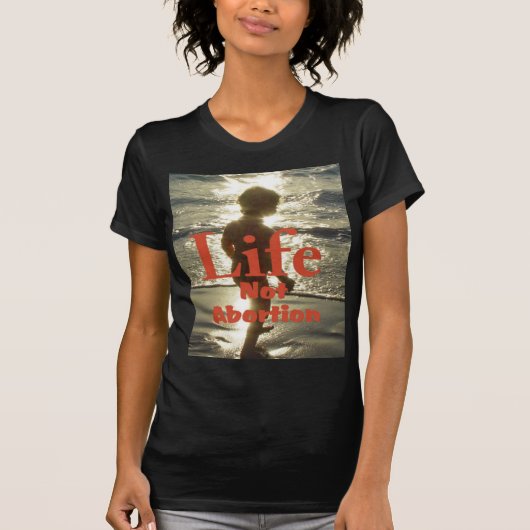 人生を選ぶ Tシャツ (正面)
