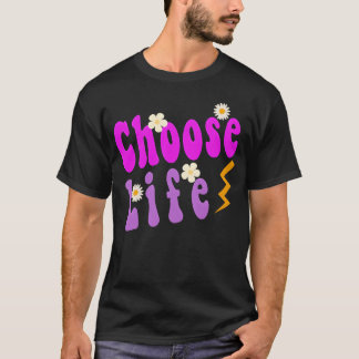 人生を選べ 楽しい引用 フレンド Tシャツ