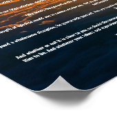 人生インスパイアに関する詩， Desiderata ポスター (角)