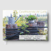 人生カスタムお祝い水やりは今でも生きる ゲストブック (正面)