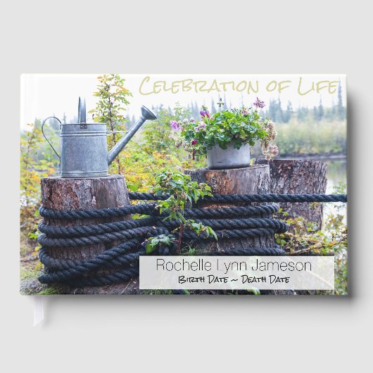 人生カスタムお祝い水やりは今でも生きる ゲストブック (正面)