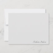 人生カスタムが起こる時は十字架を見上げる ノートカード (裏面)