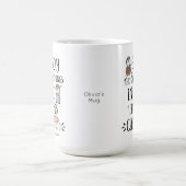 人生カスタムの小さ楽しむなこと コーヒーマグカップ (中央)