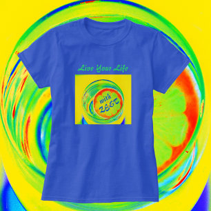 人生サイケデリックを最高のおもしろいで Tシャツ