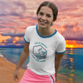 人生シンプルは水を加えるだけ Tシャツ