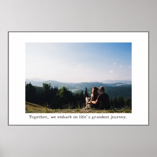 人生パーソナライズされたの冒険のためのポスターデザイン ポスター (正面)