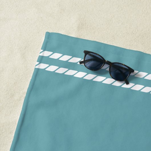 人生パーソナライズされたはビーチに勝る ビーチタオル (インサイチュ)