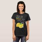 人生与えがサイトリノウカ Tシャツ (正面フル)