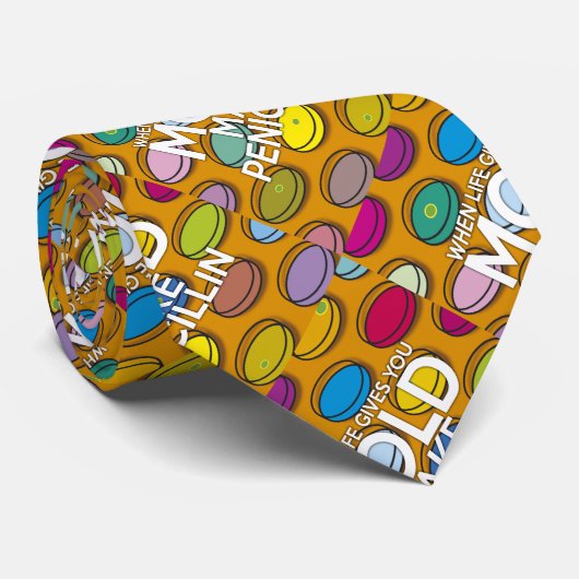 人生与えがペネシリンを作る ネクタイ (ロール)