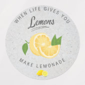 人生与えがラベルを飲む ラベル (デザイン2)