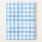 『人生与えがレモンズ、水彩ギンガム』 プランナー手帳 (裏面)