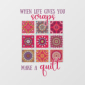 人生与えが掛け布団 ウィンドウサイン (シート)