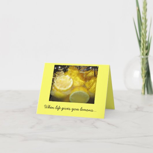 人生与えが終わったら… カード (正面)