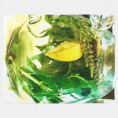 人生与えが終わったら フリースブランケット (正面(横))