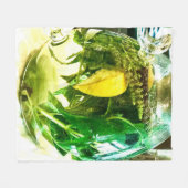 人生与えが終わったら フリースブランケット (正面(横))