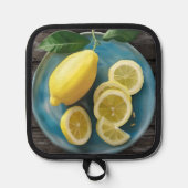 人生与えが終わる | 水彩フルーツカード 鍋敷き (正面)