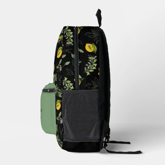 人生与えが語るユーモアのある プリントバックパック (右)