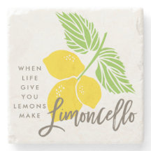 人生与えでLimoncelloコースターを作る