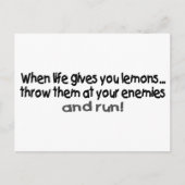 人生与えの時は….. ポストカード (正面)