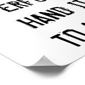 人生与えの香りを私に渡せ!:) ポスター (角)