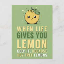 人生与えは友情を失う ポストカード