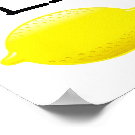 人生与えは…レモネードを作れ！ ポスター (角)