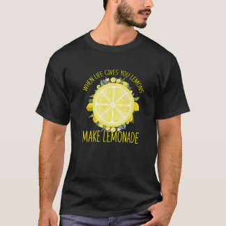 人生与えはLemonade Suをおもしろい作る Tシャツ