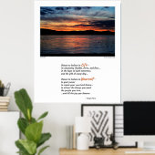 人生信じで選択…ポスター ポスター (ホームオフィス)