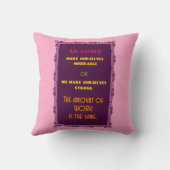 人生前向き感動的引用文 クッション (裏面)