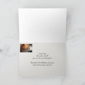 人生吸の励ましここにいる カード (内部)