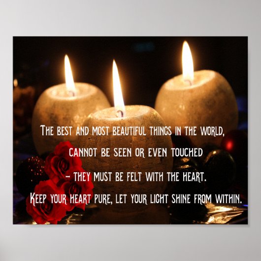 人生感動的と幸福についての引用文 ポスター (正面)