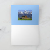 人生感動的のカードの皮肉 カード (内部)