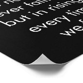 人生感動的の引用文 ポスター (角)