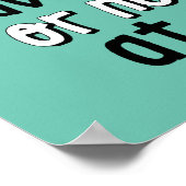 人生感動的大胆な冒険引用文ポスター ポスター (角)