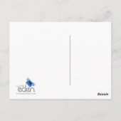 「人生教え愛が現れる」ピンクのスローガン葉書 ポストカード (裏面)