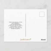 人生日本ののエネルギーを調和させるアート ポストカード (裏面)