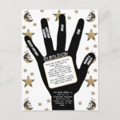 人生日本ののエネルギーを調和させるアート ポストカード (正面)