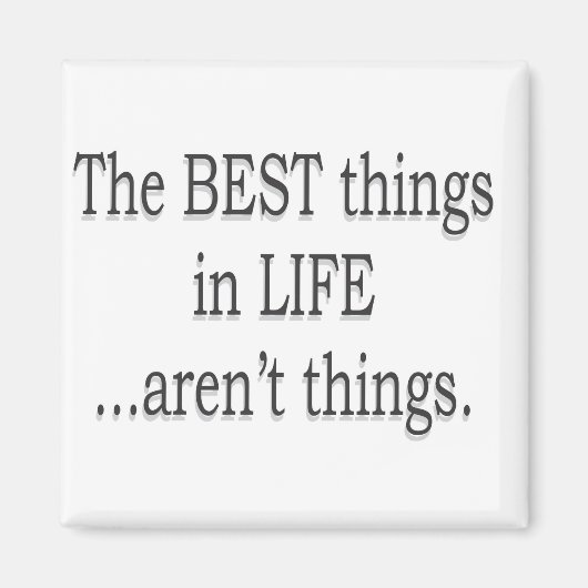人生最高ののもの事は事ではない! マグネット (正面)