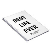 人生最高ののバプテスマの白黒 ノートブック (右側)