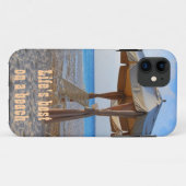 人生最高ののビーチ Case-Mate iPhoneケース (裏面(横))