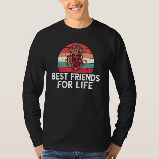人生最高ののヤギのための友人 Tシャツ (正面)