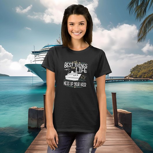 人生最高のの出来事があなたの髪を混乱させる Tシャツ