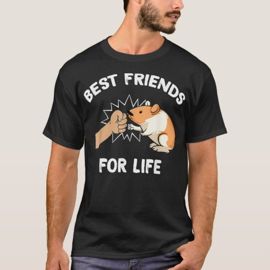 人生最高のの友達Cavy恋人ギニア豚の所有者 Tシャツ (正面)