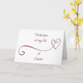 人生最高の愛を捧ぐあなたへ イースター カード (黄色い花)